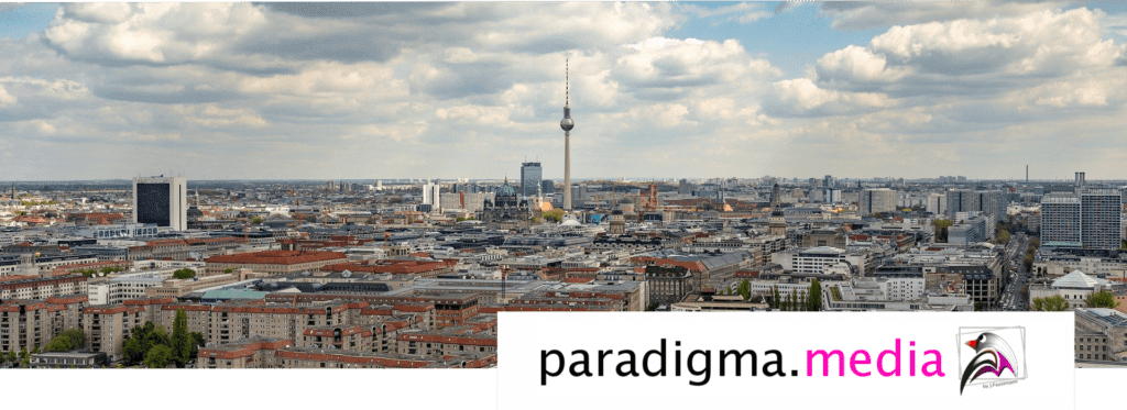 Paradigma.media Werbung Berlin Skyline